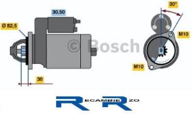 Bosch 0986013010 - *0400986013010CN* MOTOR ARRANQUE