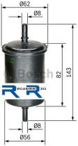 Bosch 0450902161 - FILTRO COMBUSTIBLE