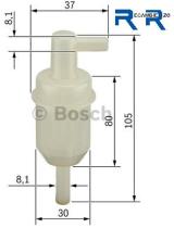 Bosch 0450904077 - FILTRO-BOX COMBUSTIBLE