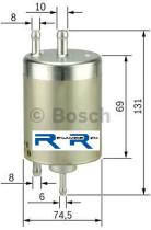 Bosch 0450915001 - FILTRO COMBUSTIBLE