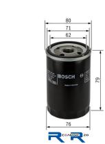 Bosch 0451102056 - FILTRO ACEITE