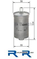 Bosch 0986450119 - FILTRO COMBUSTIBLE