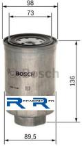 Bosch 0986450508 - FILTRO-BOX COMBUSTIBLE