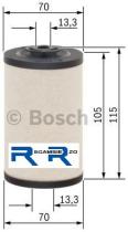 Bosch 1457429359 - ELEM.FILTR.COMBUSTIBLE