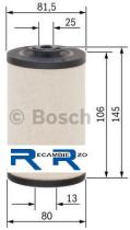 Bosch 1457431326 - ELEM.FILTR.COMBUSTIBLE