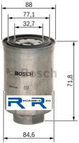 Bosch 1457434201 - FILTRO-BOX COMBUSTIBLE