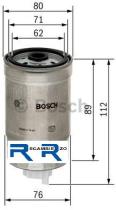 Bosch 1457434291 - FILTRO-BOX COMBUSTIBLE