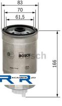 Bosch 1457434310 - FILTRO-BOX COMBUSTIBLE