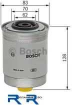 Bosch 1457434321 - FILTRO-BOX COMBUSTIBLE