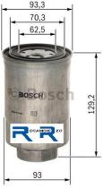 Bosch 1457434438 - FILTRO-BOX COMBUSTIBLE