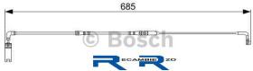 Bosch 1987473003 - SONDA DESGASTE P.SBB