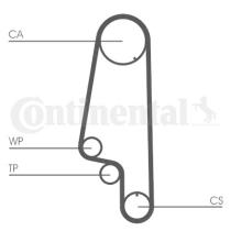 CONTINENTAL CT847 - Correa de distribucion