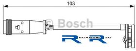 Bosch 1987473037 - SONDA DESGASTE P.SBB