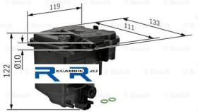 Bosch 0450907006 - FILTRO TUBERIA COMBUST.