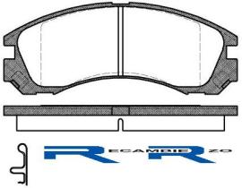 WOKING P254322 - Pastilla de freno