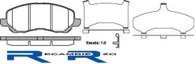 WOKING P904331 - Pastilla de freno