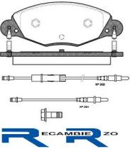 WOKING P927304 - Pastilla de freno