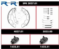 WOKING SPK302701 - Kit De Freno Premontado