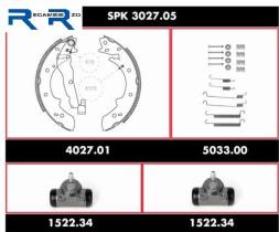 WOKING SPK302705 - Kit De Freno Premontado