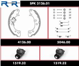 WOKING SPK312601 - Kit De Freno Premontado