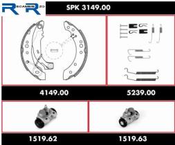 WOKING SPK314900 - Kit De Freno Premontado