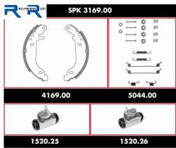 WOKING SPK316900 - Kit De Freno Premontado