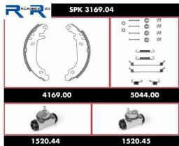 WOKING SPK316904 - Kit de Freno Premontado