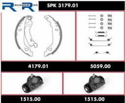 WOKING SPK317901 - Kit De Freno Premontado