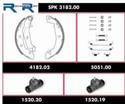 WOKING SPK318200 - Kit De Freno Premontado