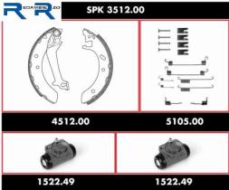 WOKING SPK351200 - Kit de Freno Premontado