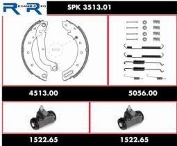 WOKING SPK351301 - Kit de Freno Premontado