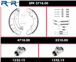 WOKING SPK371800 - Kit de Freno Premontado