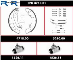 WOKING SPK371801 - Kit de Freno Premontado