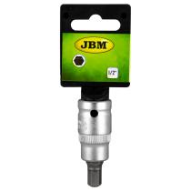 Jbm 10026 - PUNTA DE 1/2" HEXAGONAL H6 55MM