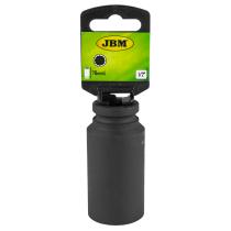 Jbm 11613 - VASO DE IMPACTO XZN 1/2" 27MM (78MML)