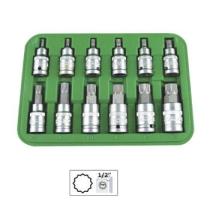 Jbm 51384 - Set 12 Piezas 1/2" Punta Doce Cantos