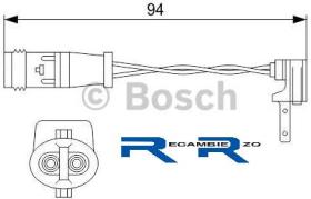 Bosch 1987474553 - SONDA DESGASTE P.SBB