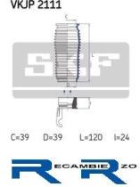 SKF VKJP2111 - FUELLES