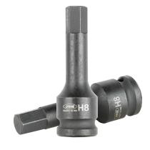 Jbm 14007 - PUNTA DE IMPACTO HEXAGONAL DE 1/2" 8MM