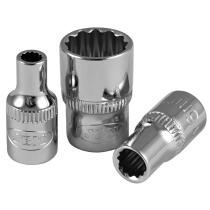 Jbm 13594 - VASO XZN 1/4" 4MM - CROMADO