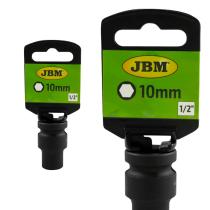 Jbm 14728 - VASO IMPACTO HEX. 1/2" 10MM