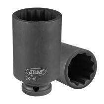 Jbm 14738 - VASO DE IMPACTO 12 CANTOS 1/2" 10MM (78MML)