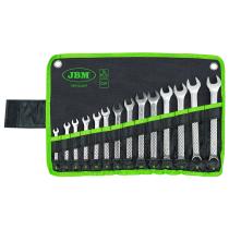 Jbm 54097 - KIT DE 14 LLAVES COMBINADAS