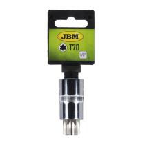 Jbm 13276 - "BROCA TORX T70 1/2"" CROMADO"